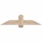 Ekena Millwork Eugene Smooth Timber Gable Bracket, Douglas Fir, 48"W x 12"H x 5 1/2"D x 5 1/2"F, 6/12 Pitch GBW048X12X0606EUG00SDF - alternate 1